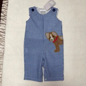 NWT Lil Cactus boys puppy longall size 3-6m